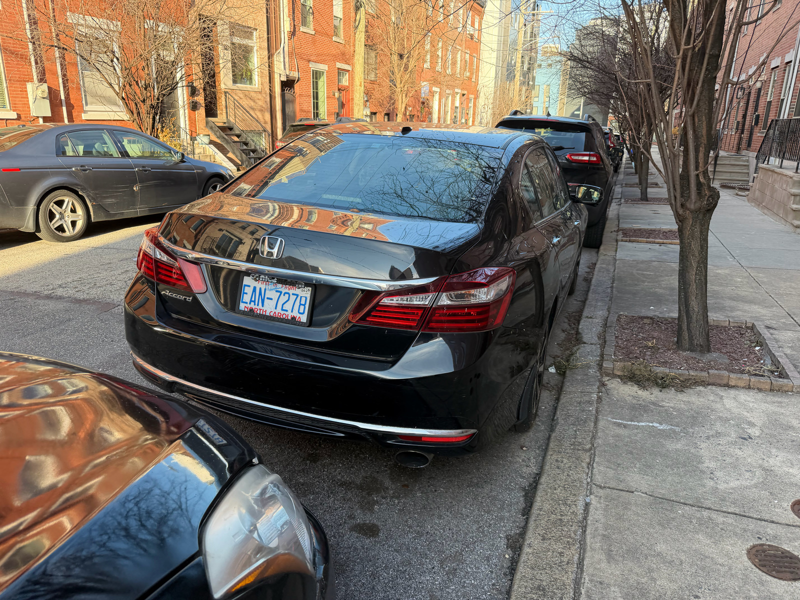 Photographic documentation of the work as submitted to the city's 311 record.