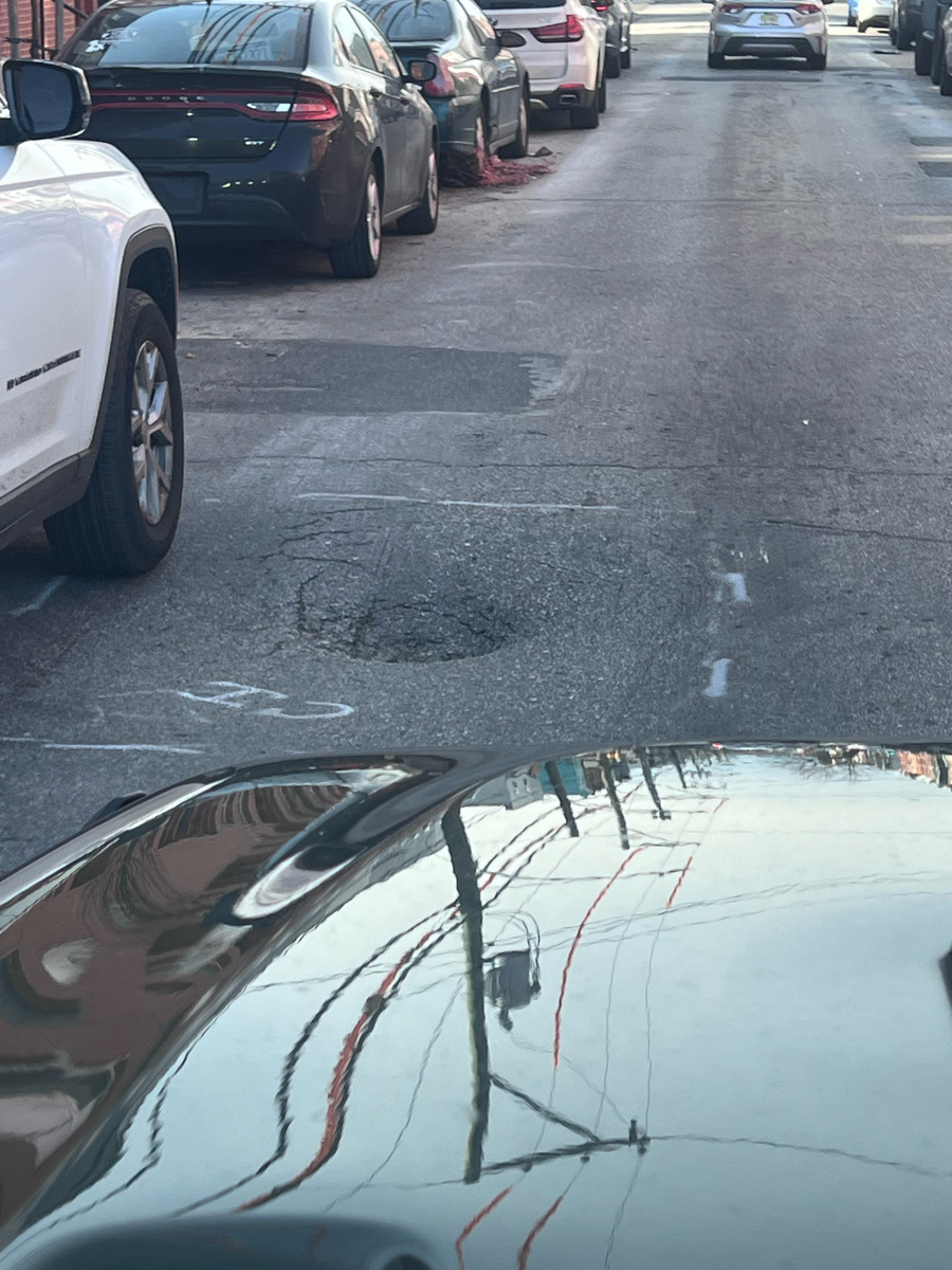Photographic documentation of the work as submitted to the city's 311 record.