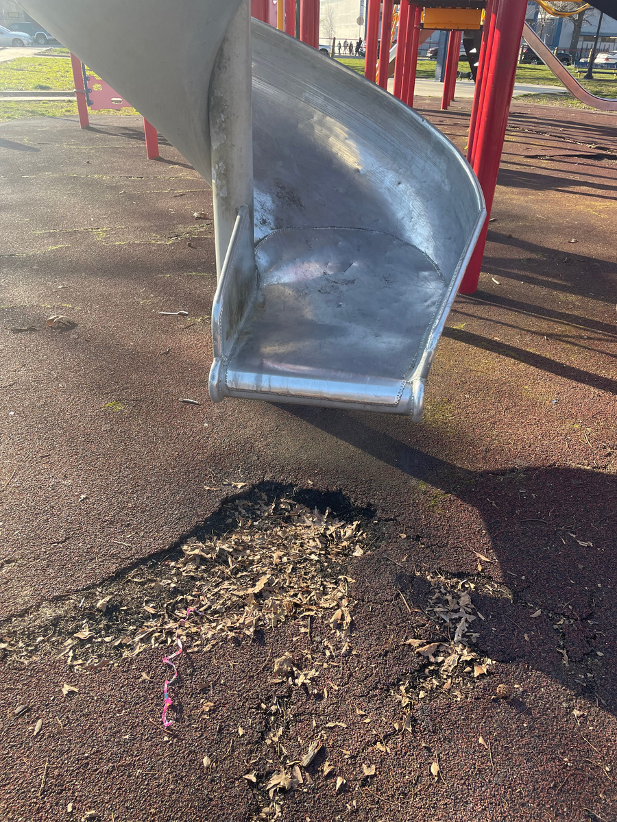 Photographic documentation of the work as submitted to the city's 311 record.