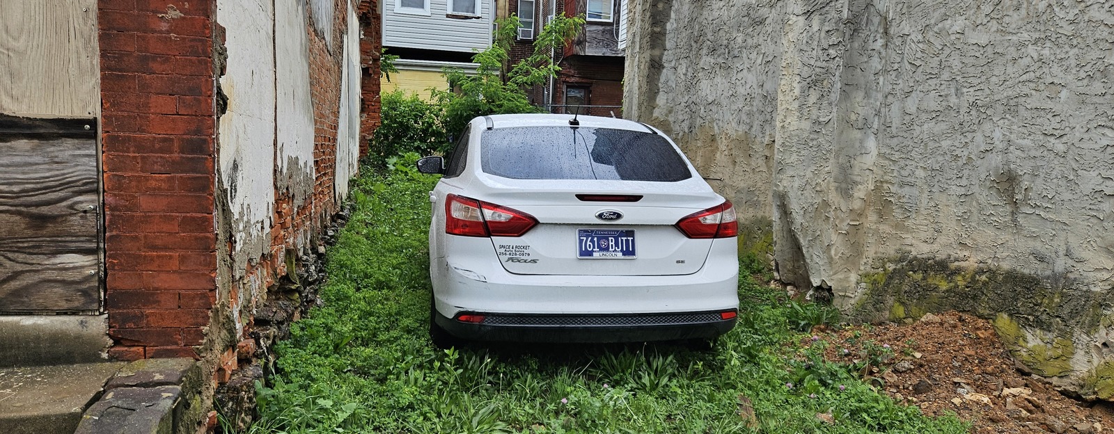 Photographic documentation of the work as submitted to the city's 311 record.