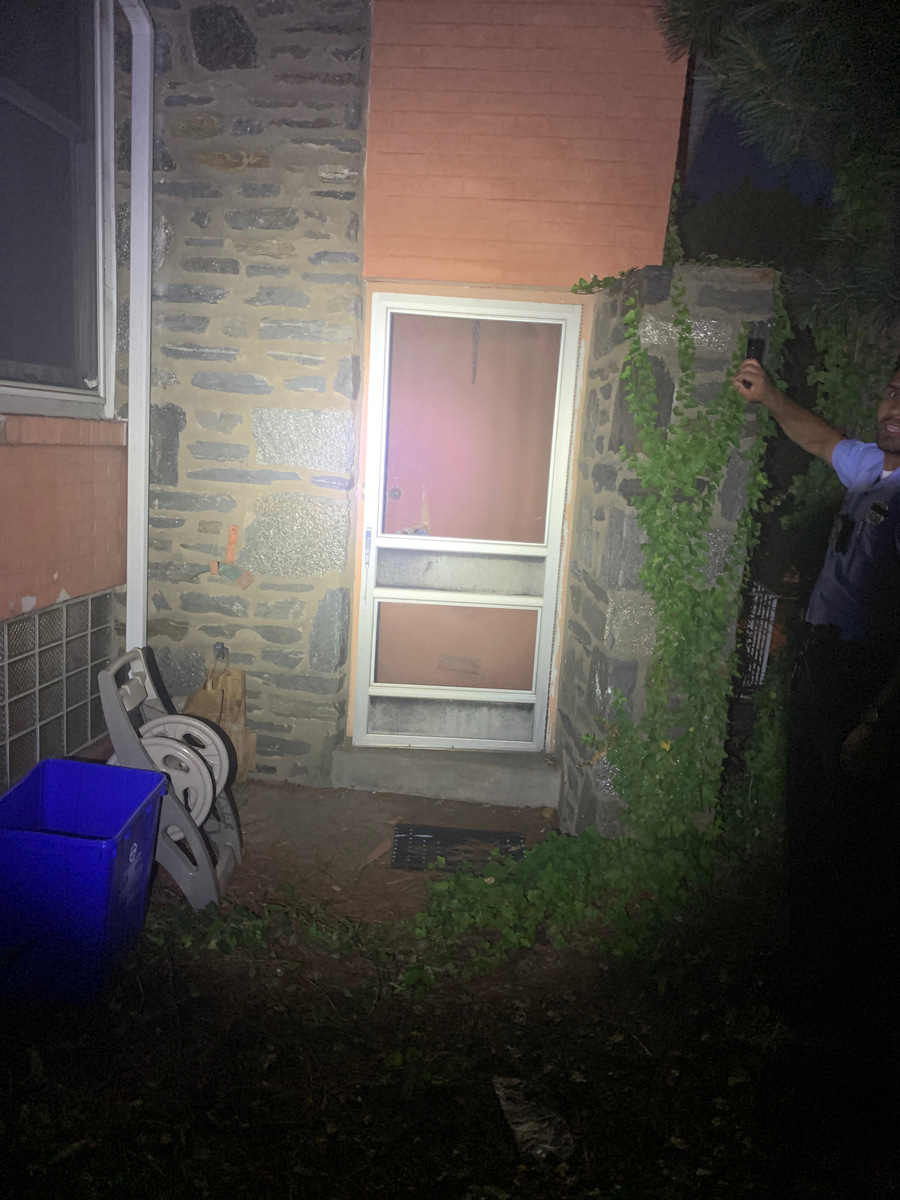 Photographic documentation of the work as submitted to the city's 311 record.