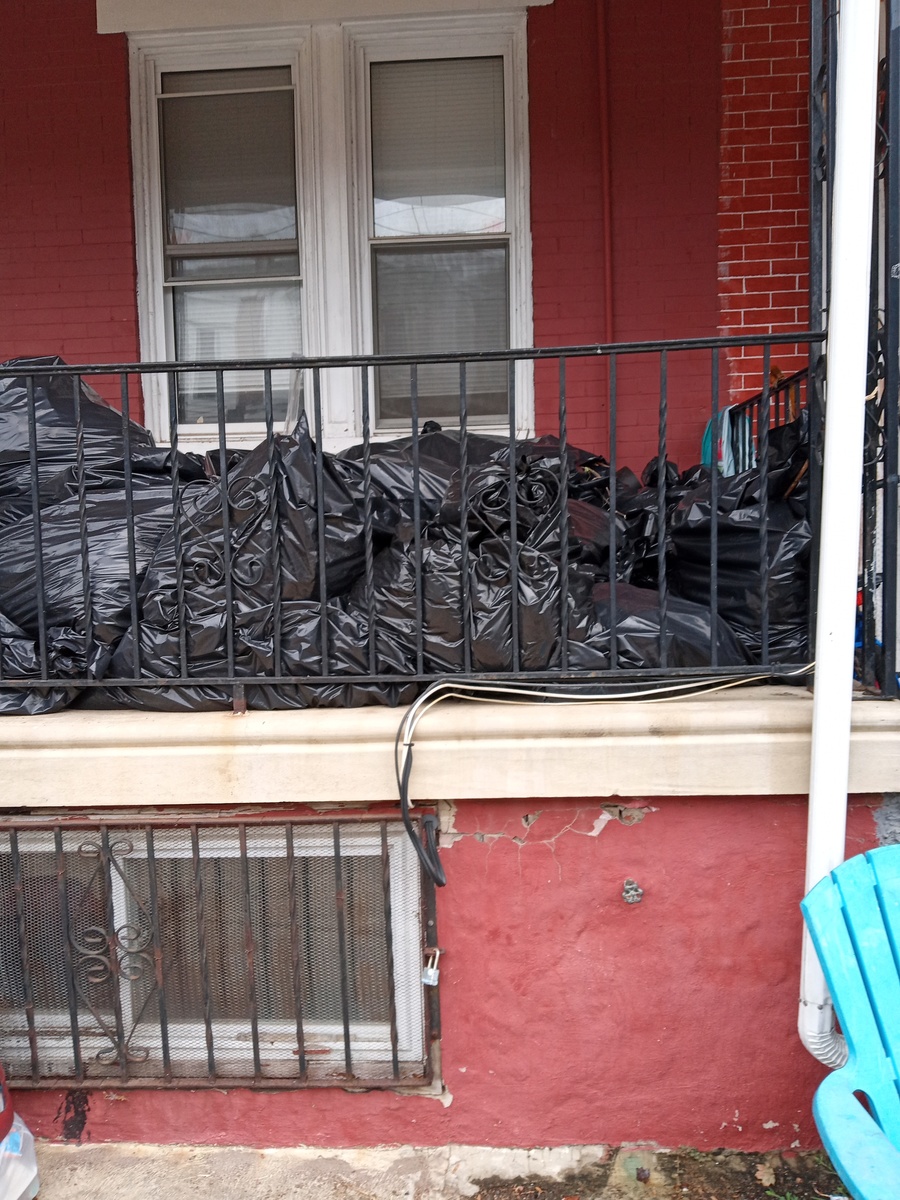 Photographic documentation of the work as submitted to the city's 311 record.