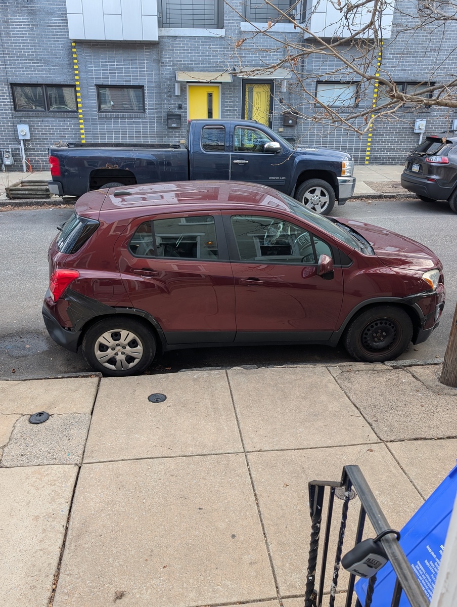 Photographic documentation of the work as submitted to the city's 311 record.