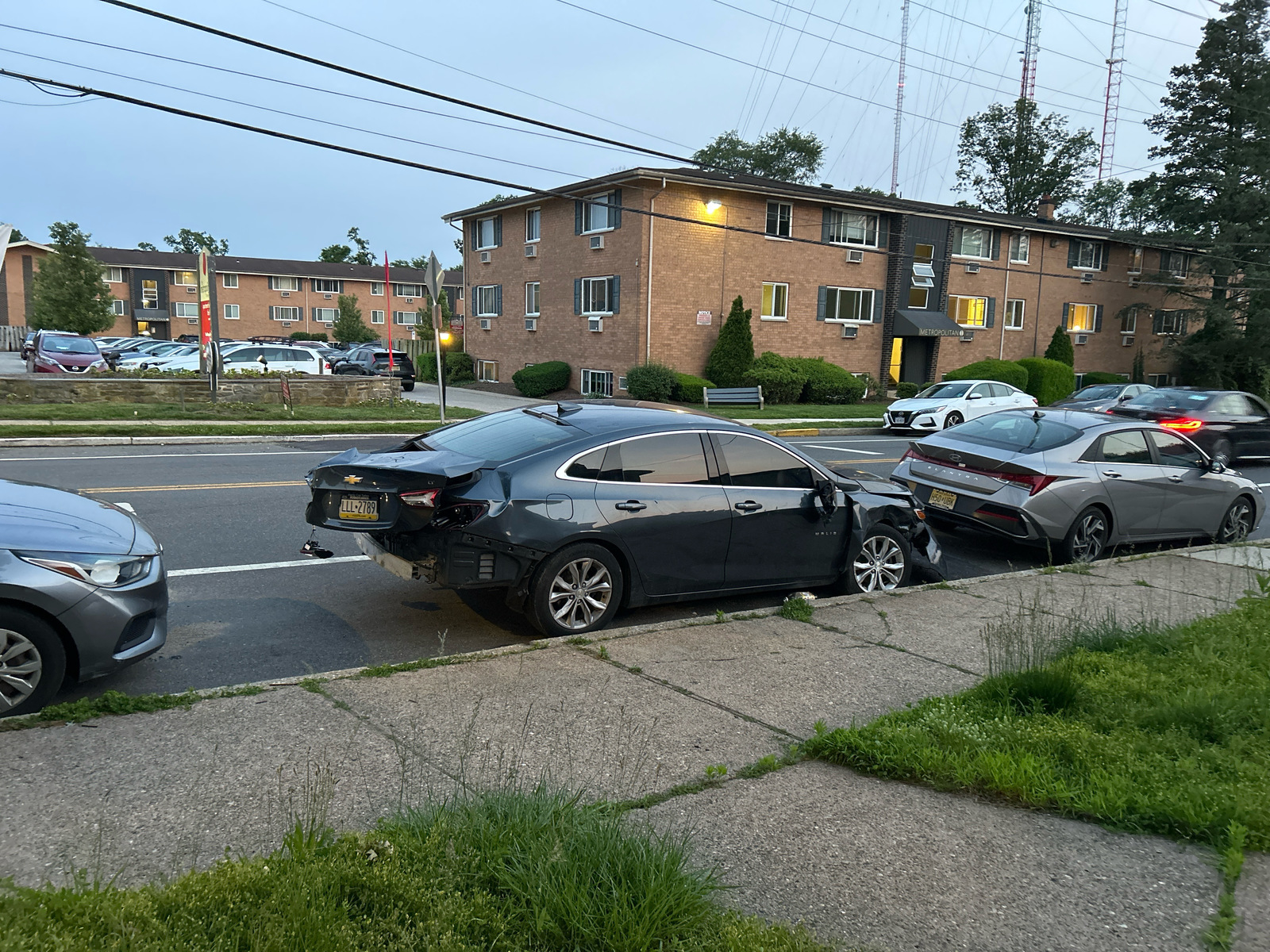 Photographic documentation of the work as submitted to the city's 311 record.