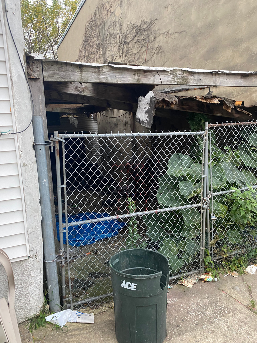 Photographic documentation of the work as submitted to the city's 311 record.