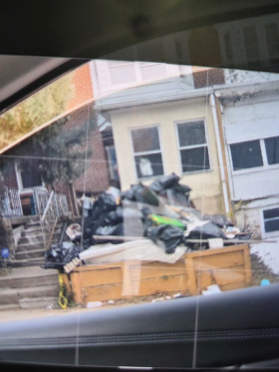 Photographic documentation of the work as submitted to the city's 311 record.