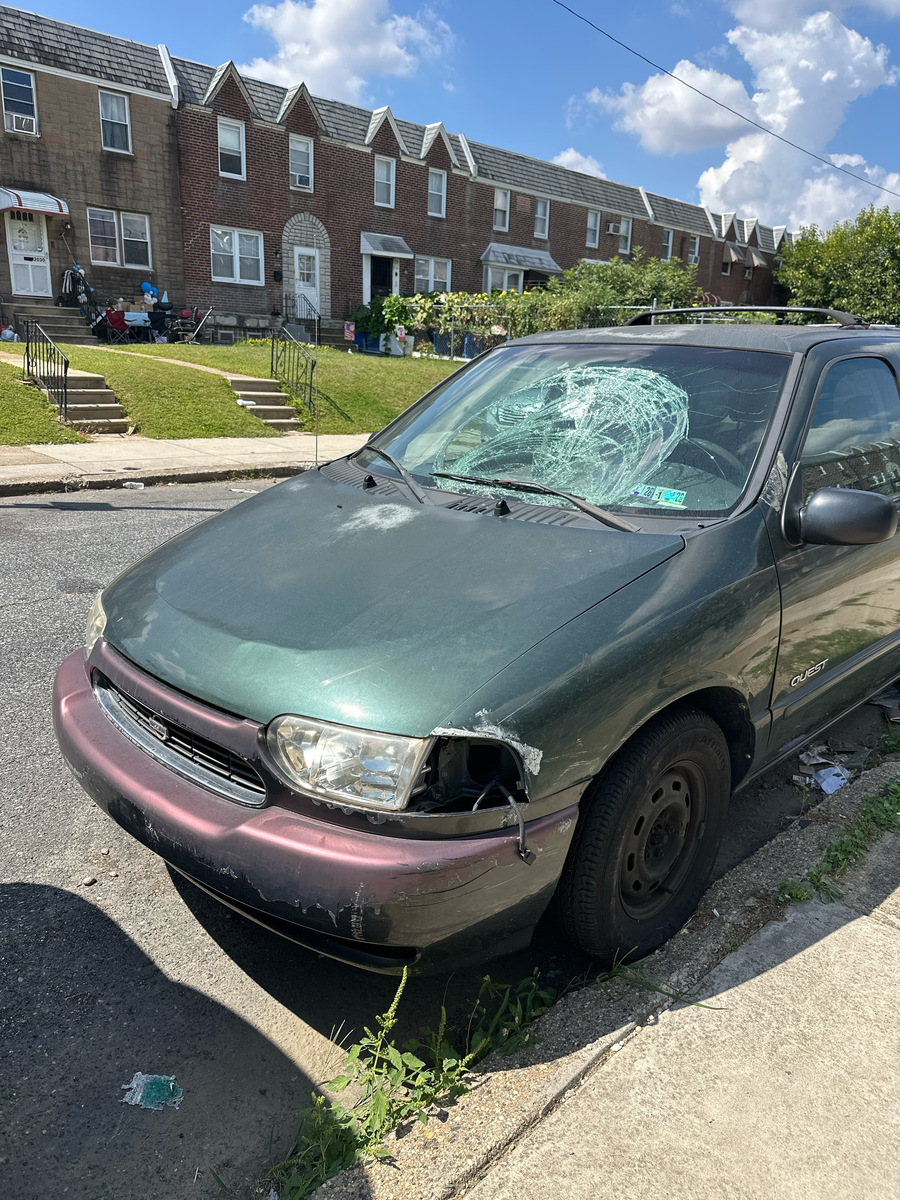Photographic documentation of the work as submitted to the city's 311 record.