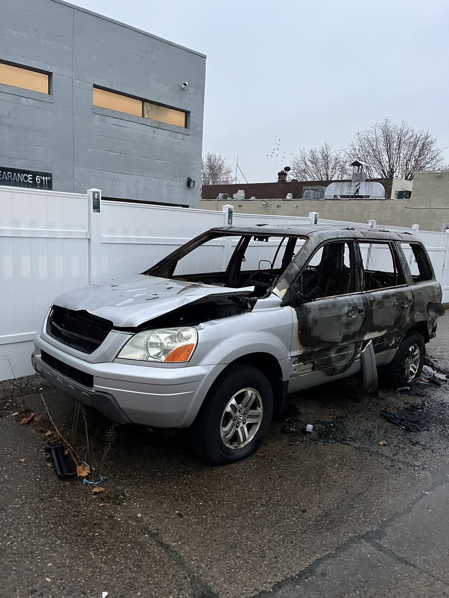 Photographic documentation of the work as submitted to the city's 311 record.