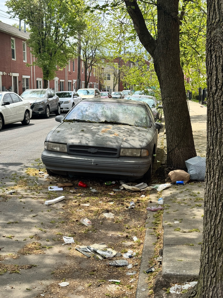 Photographic documentation of the work as submitted to the city's 311 record.