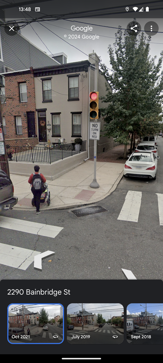 Photographic documentation of the work as submitted to the city's 311 record.