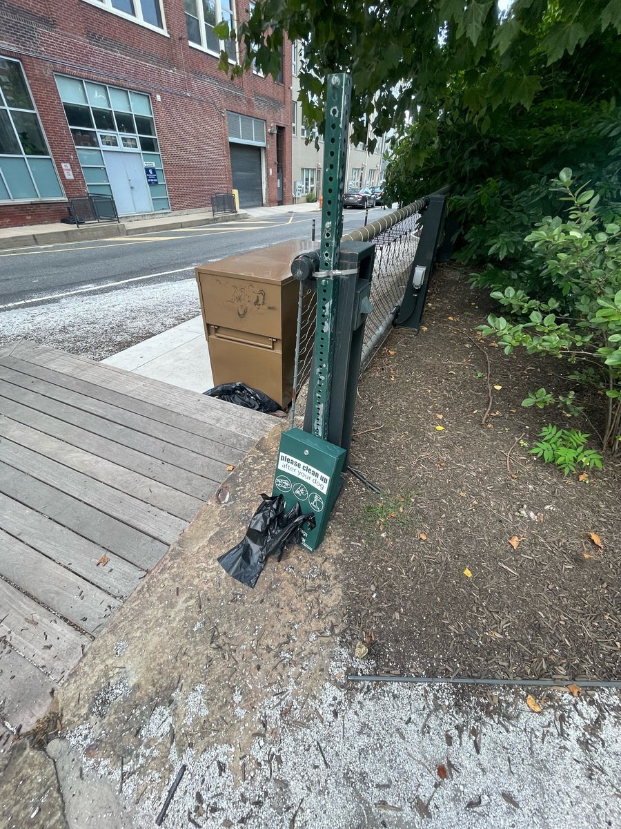 Photographic documentation of the work as submitted to the city's 311 record.