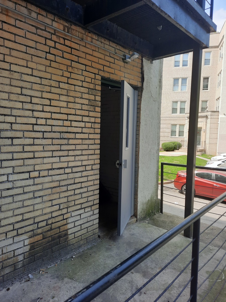Photographic documentation of the work as submitted to the city's 311 record.