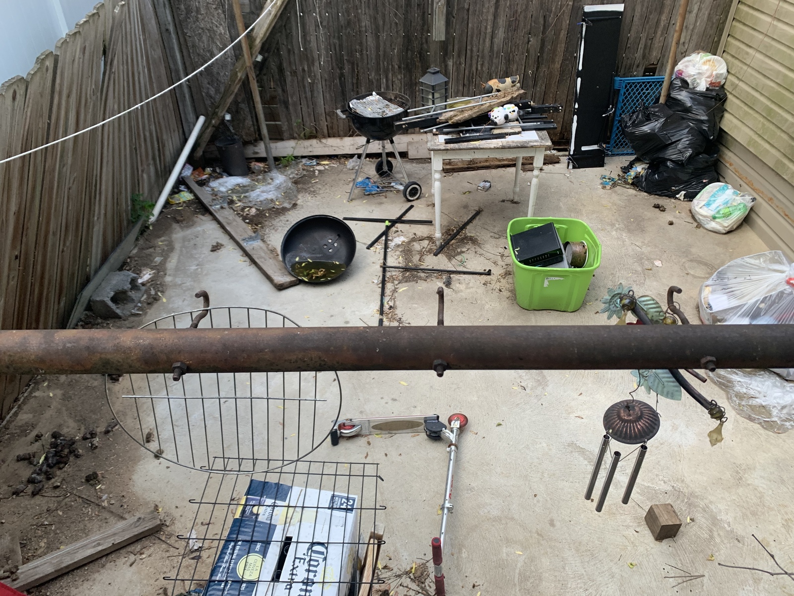 Photographic documentation of the work as submitted to the city's 311 record.