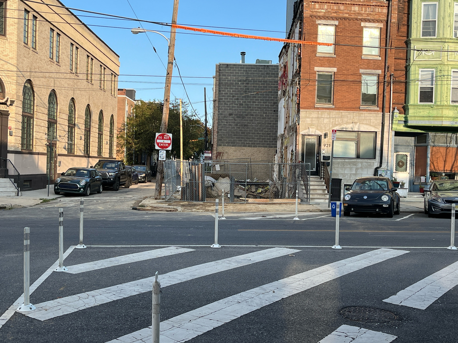 Photographic documentation of the work as submitted to the city's 311 record.