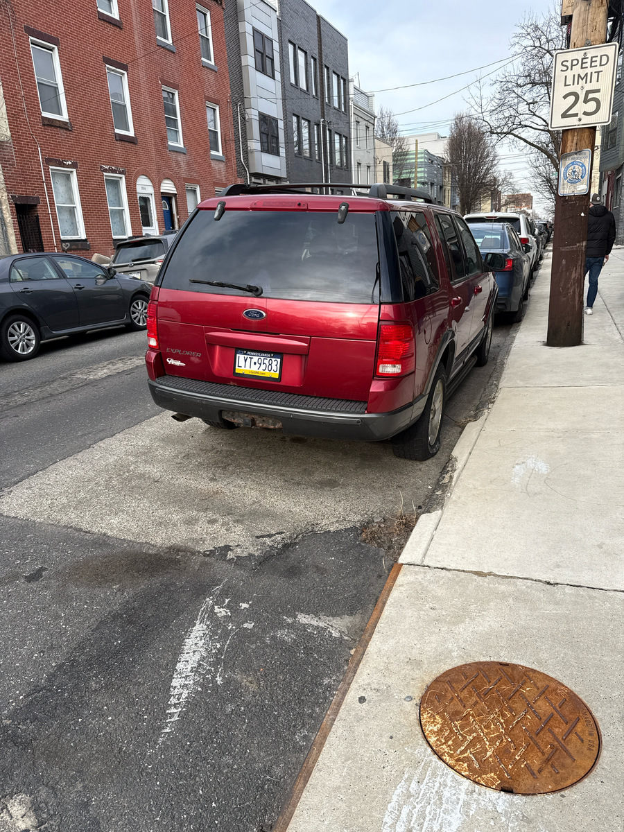 Photographic documentation of the work as submitted to the city's 311 record.