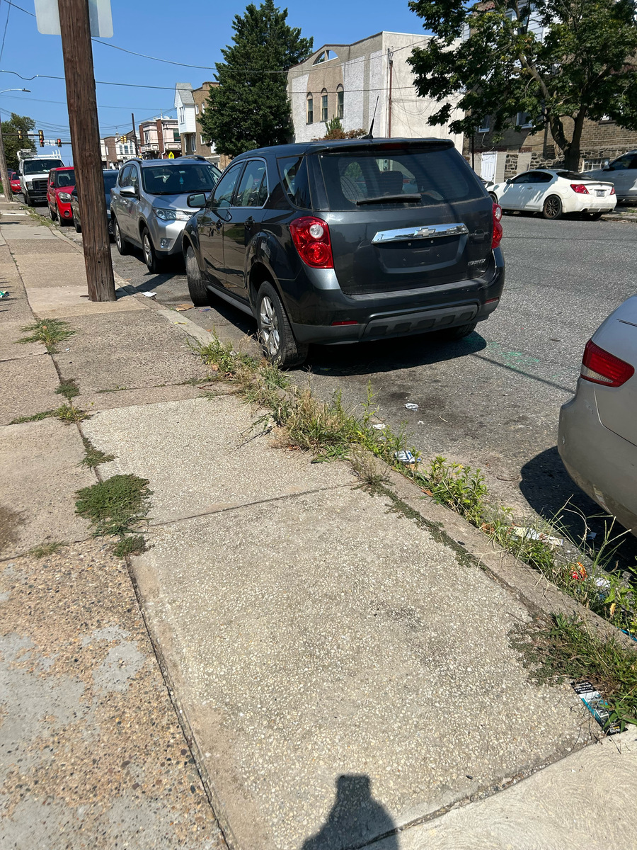 Photographic documentation of the work as submitted to the city's 311 record.