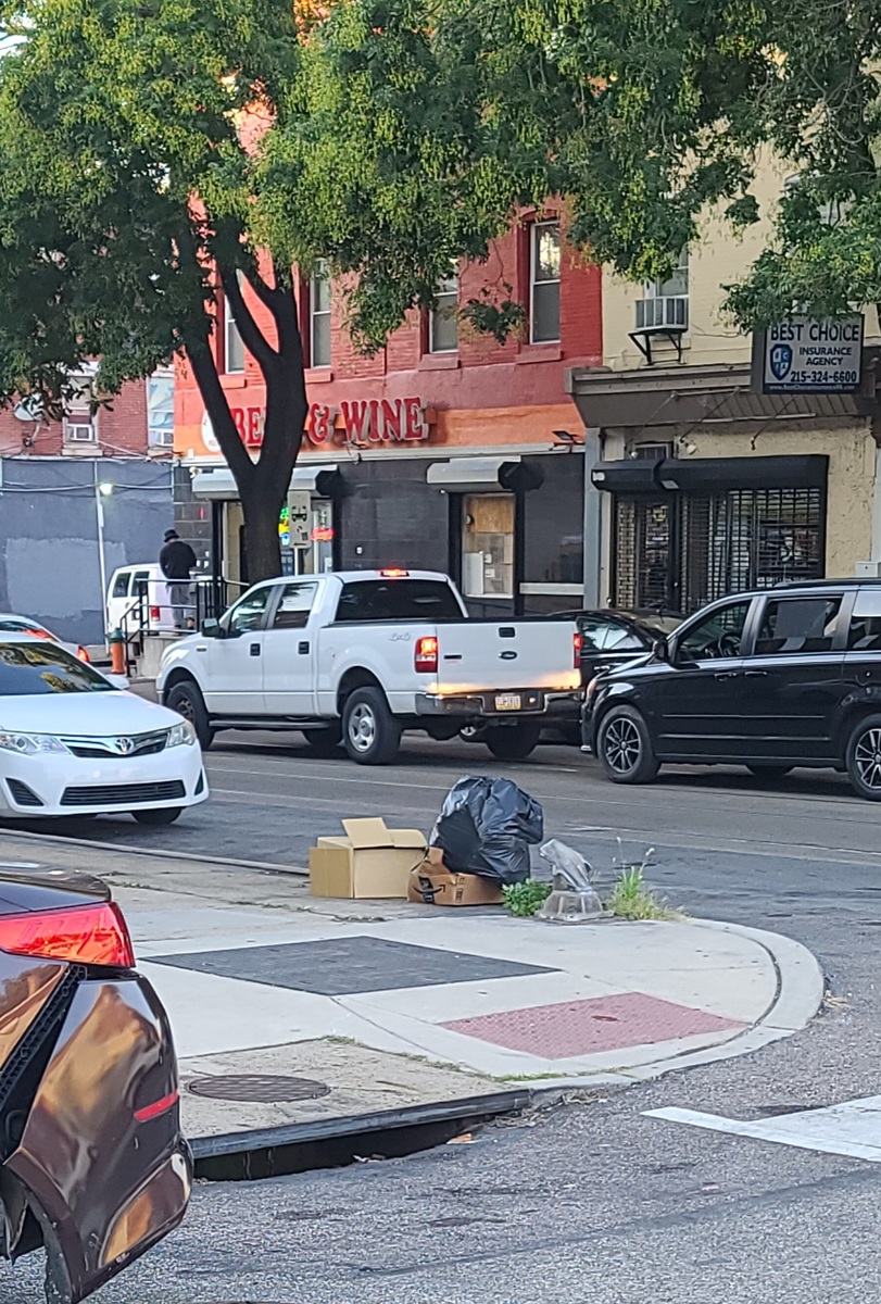 Photographic documentation of the work as submitted to the city's 311 record.