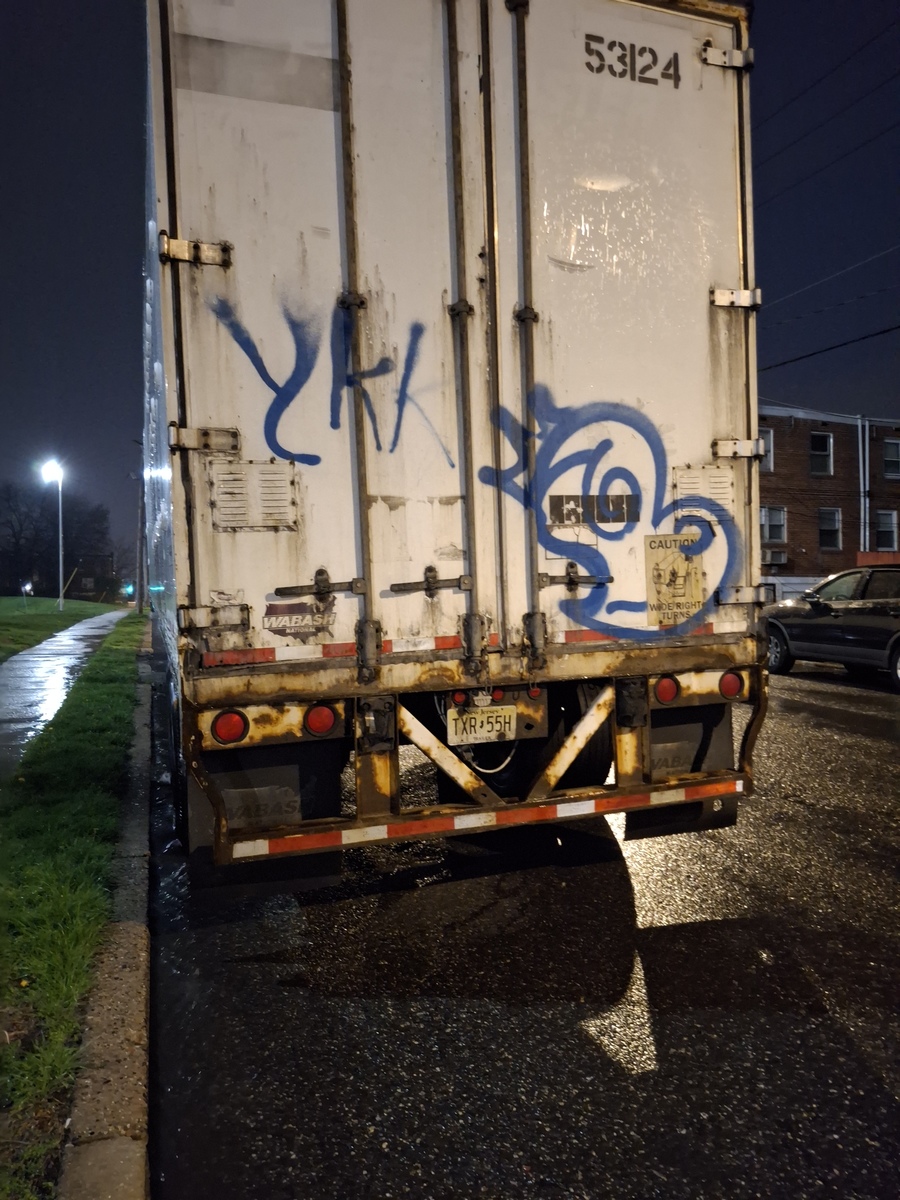 Photographic documentation of the work as submitted to the city's 311 record.
