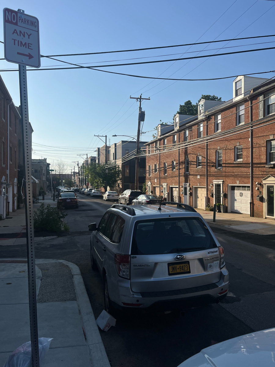 Photographic documentation of the work as submitted to the city's 311 record.