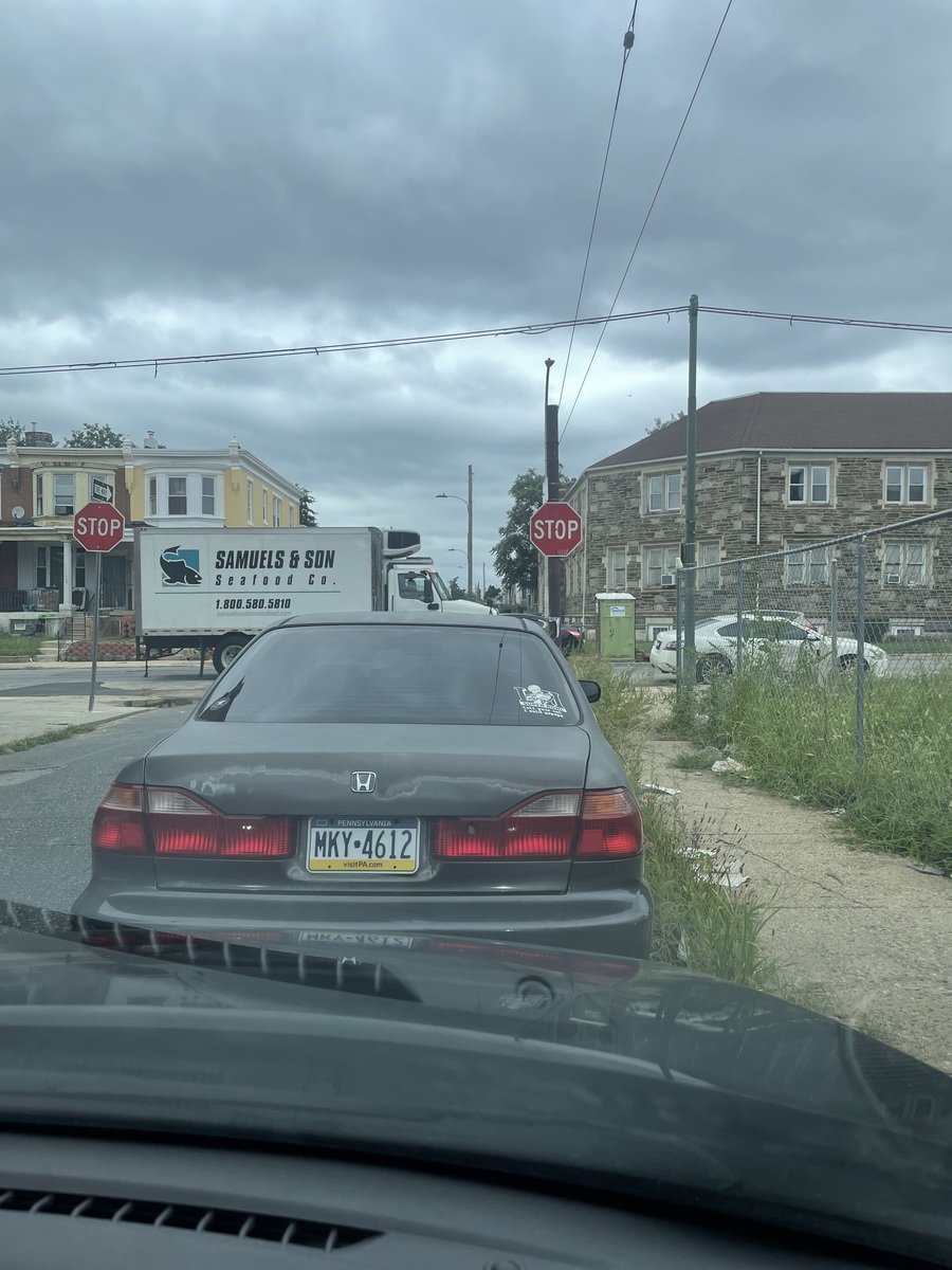 Photographic documentation of the work as submitted to the city's 311 record.