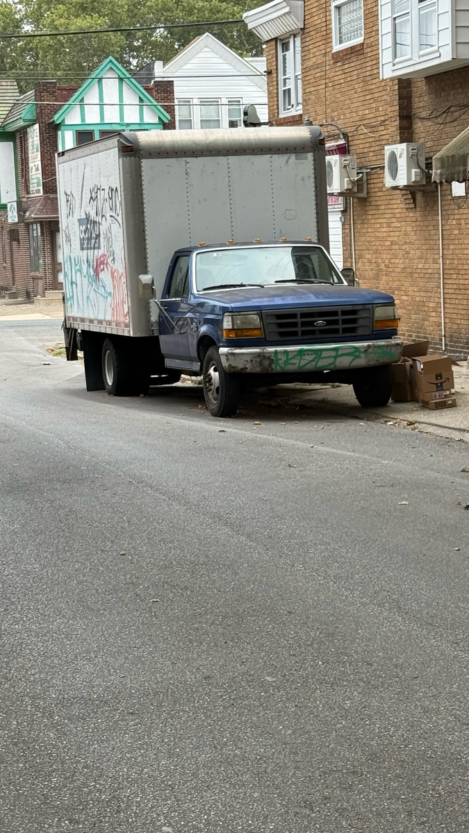 Photographic documentation of the work as submitted to the city's 311 record.