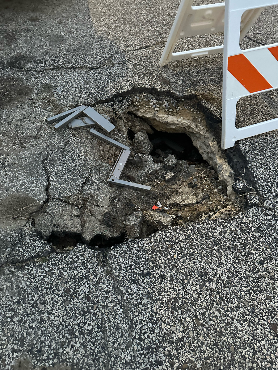 Photographic documentation of the work as submitted to the city's 311 record.