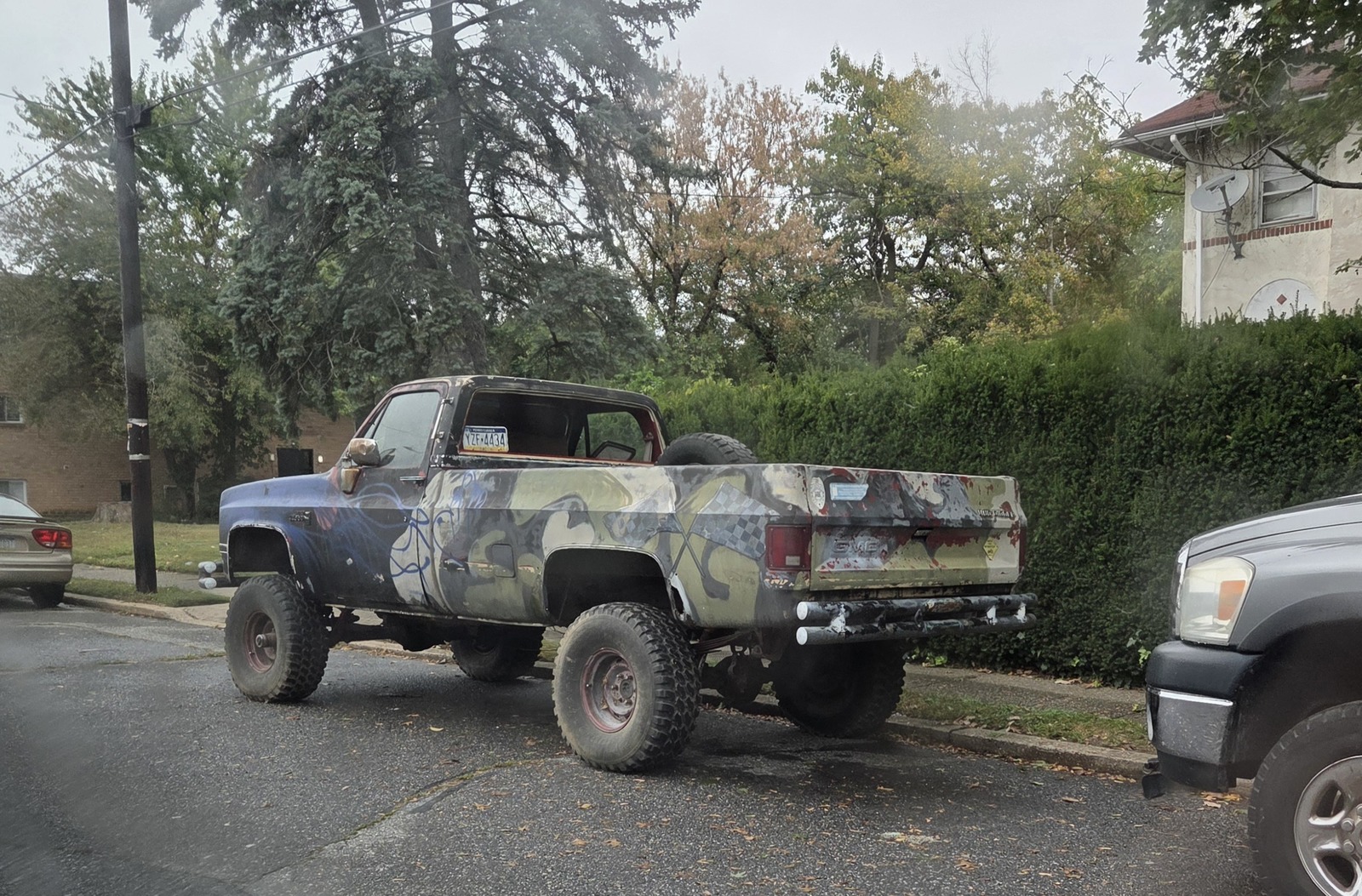 Photographic documentation of the work as submitted to the city's 311 record.