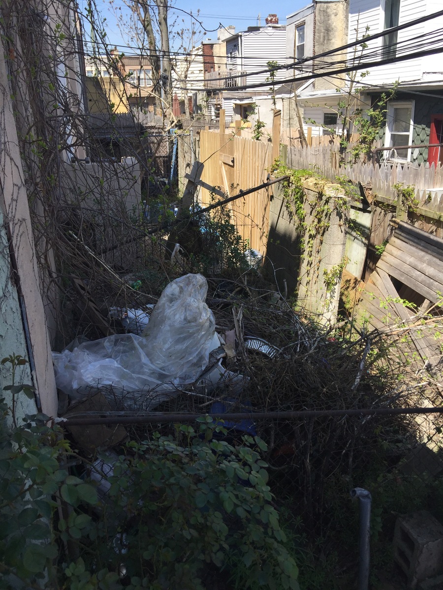Photographic documentation of the work as submitted to the city's 311 record.