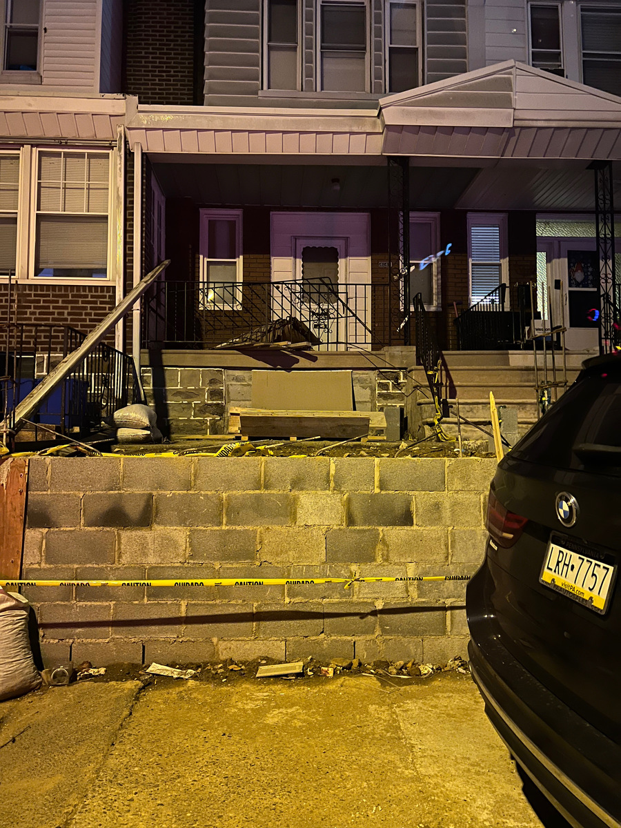 Photographic documentation of the work as submitted to the city's 311 record.