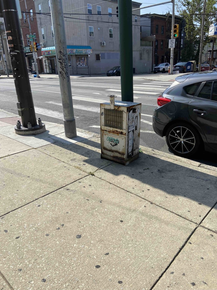 Photographic documentation of the work as submitted to the city's 311 record.