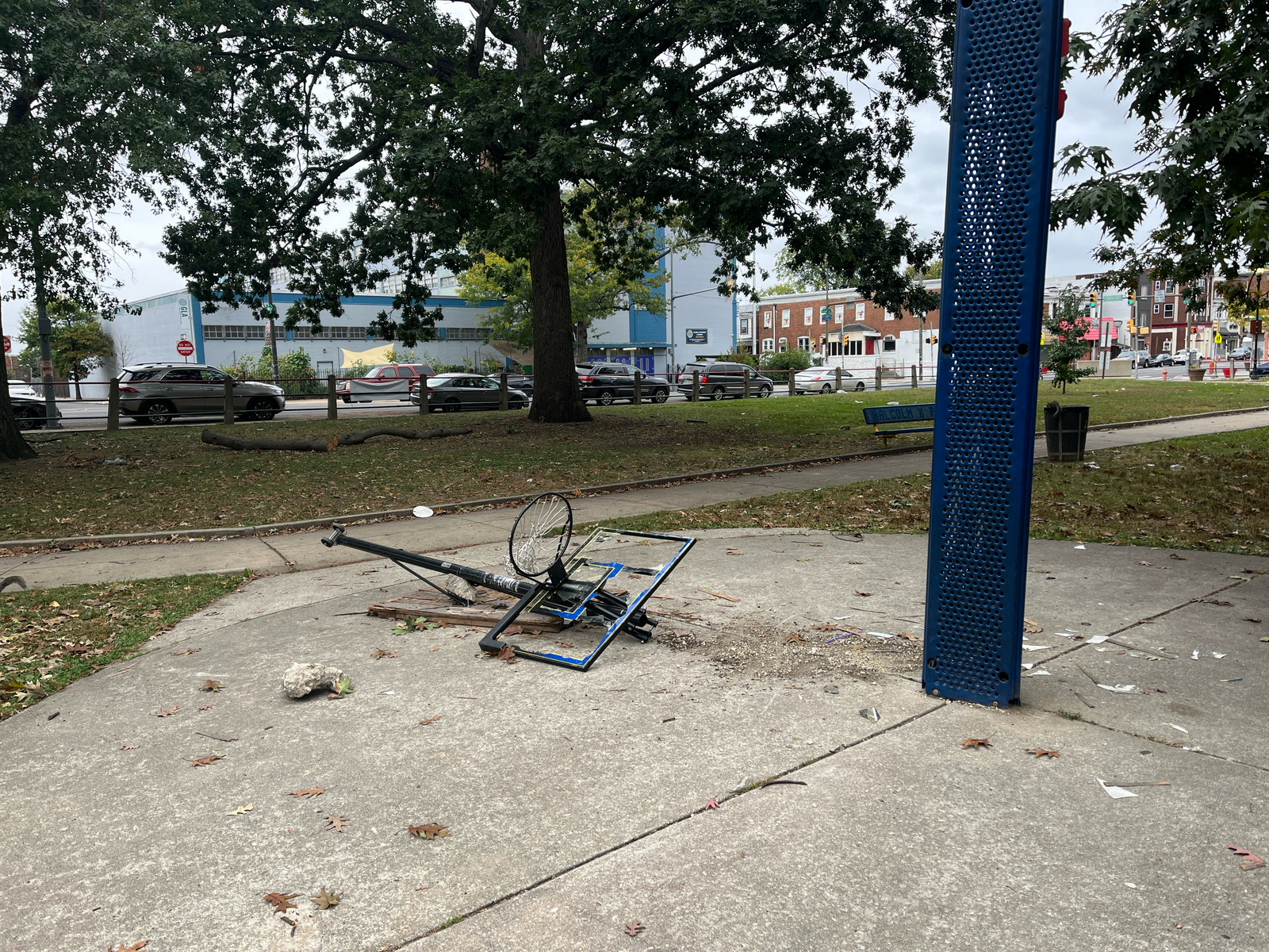 Photographic documentation of the work as submitted to the city's 311 record.