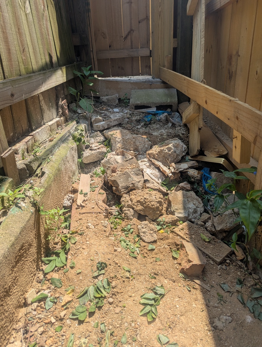 Photographic documentation of the work as submitted to the city's 311 record.