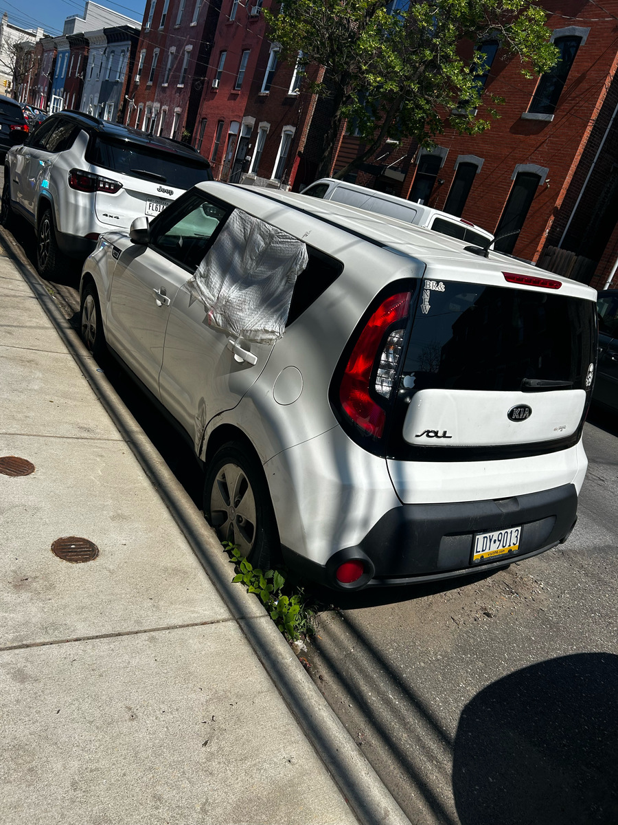 Photographic documentation of the work as submitted to the city's 311 record.