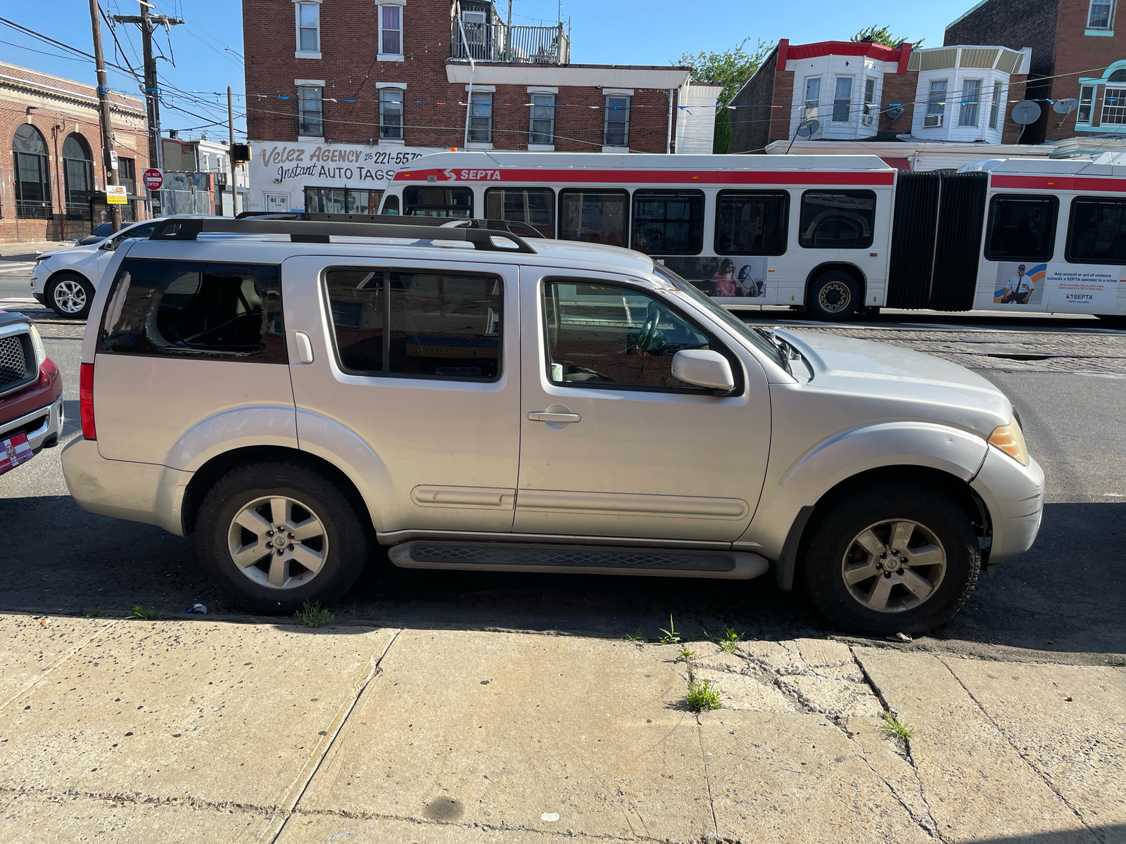 Photographic documentation of the work as submitted to the city's 311 record.
