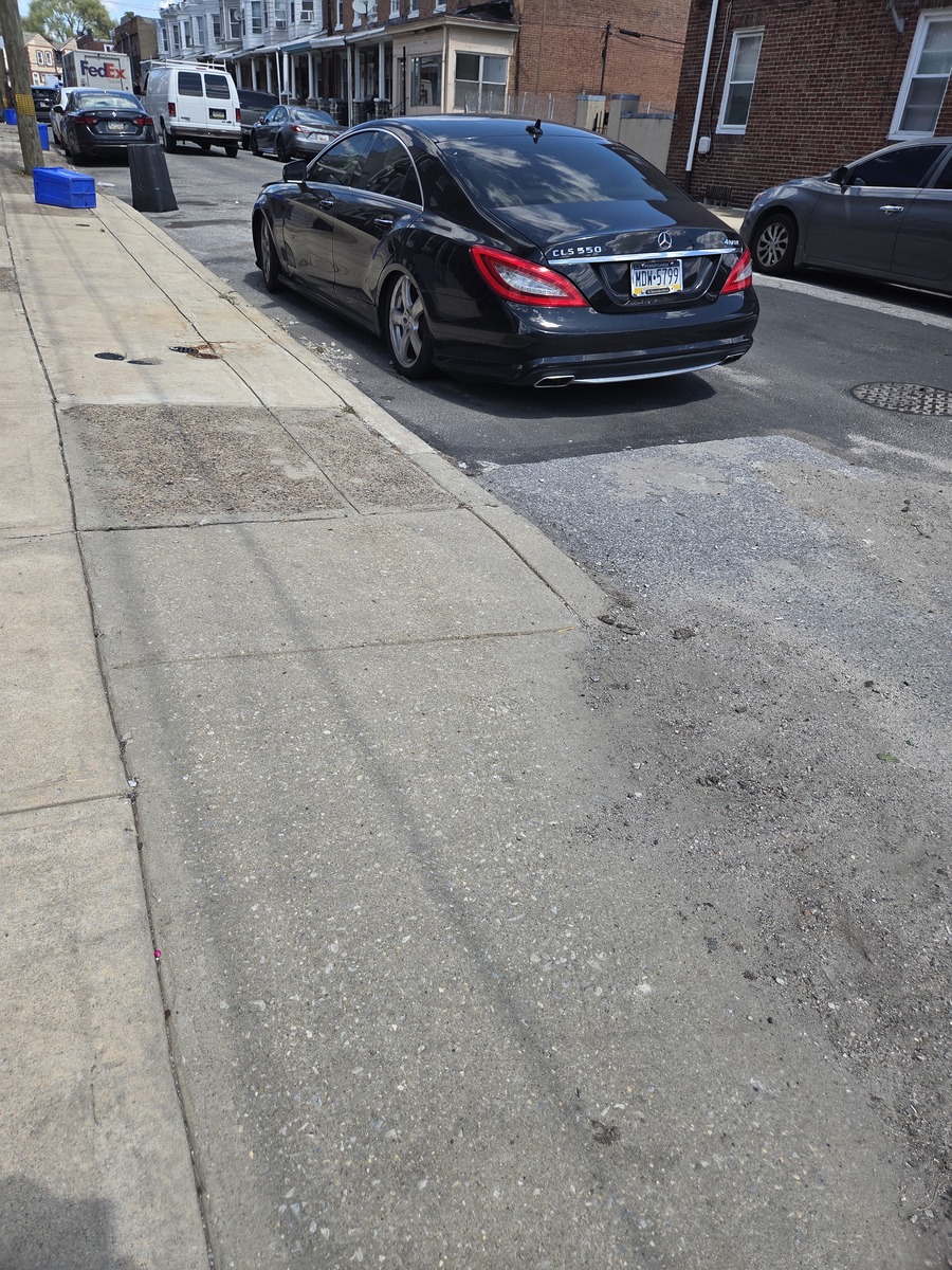 Photographic documentation of the work as submitted to the city's 311 record.