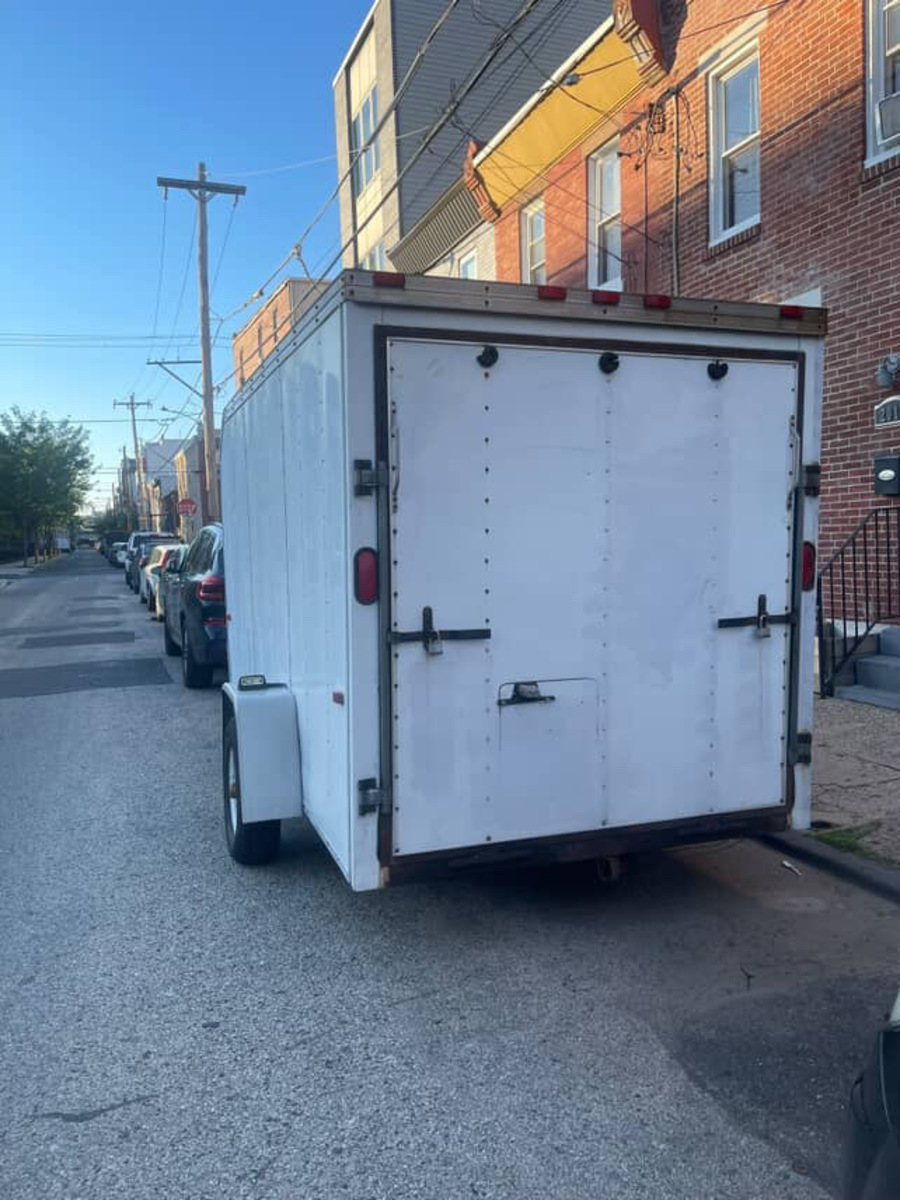 Photographic documentation of the work as submitted to the city's 311 record.