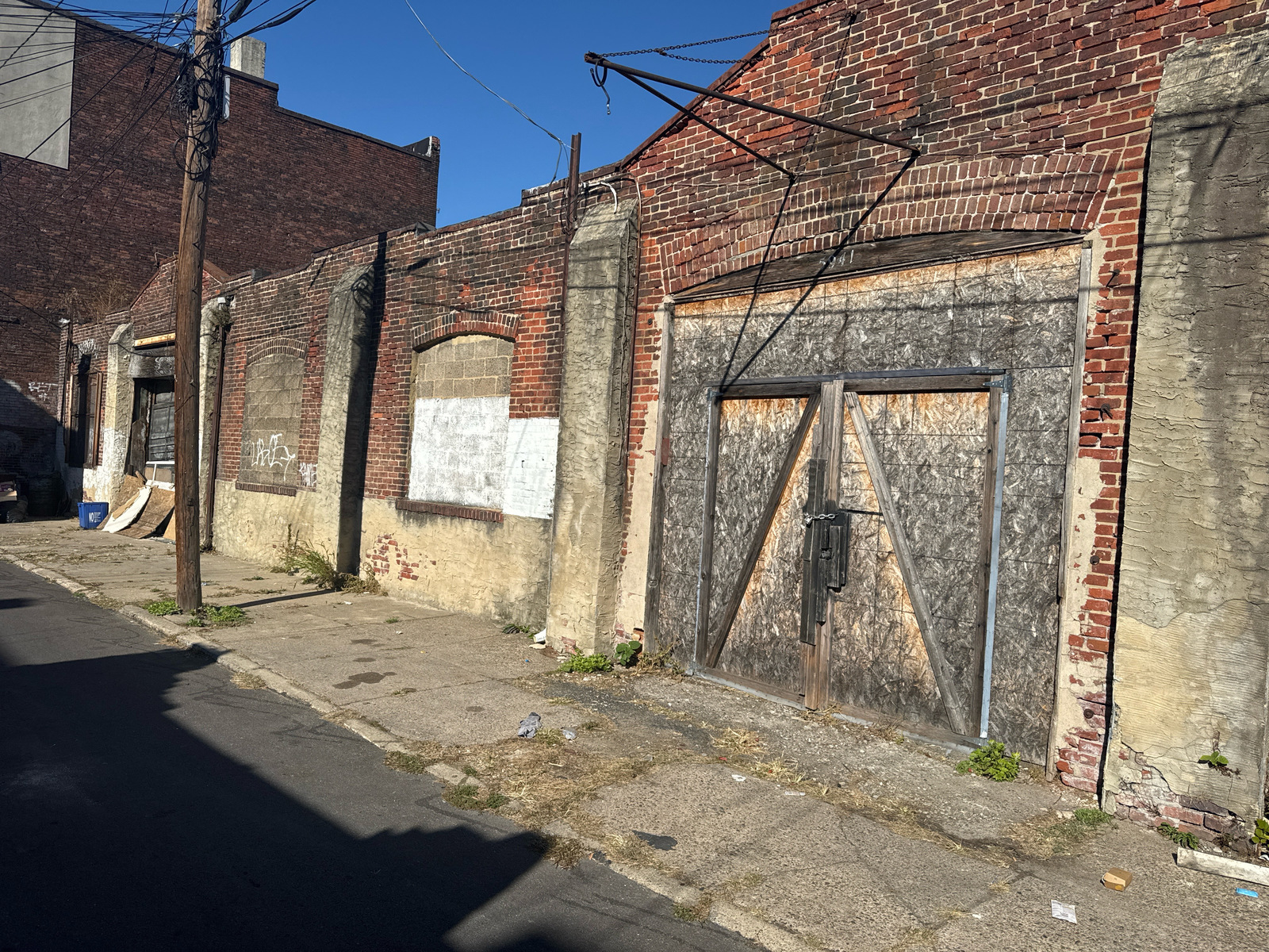 Photographic documentation of the work as submitted to the city's 311 record.