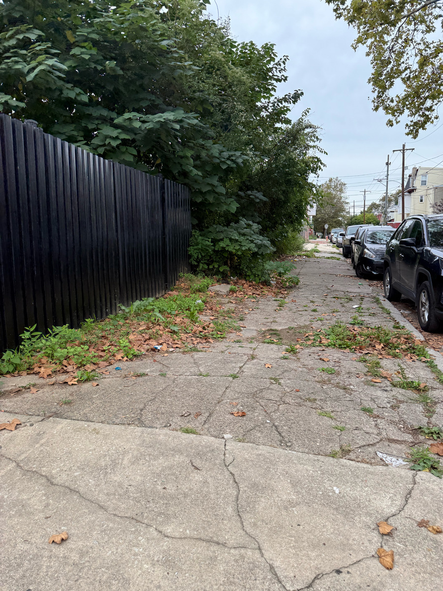 Photographic documentation of the work as submitted to the city's 311 record.