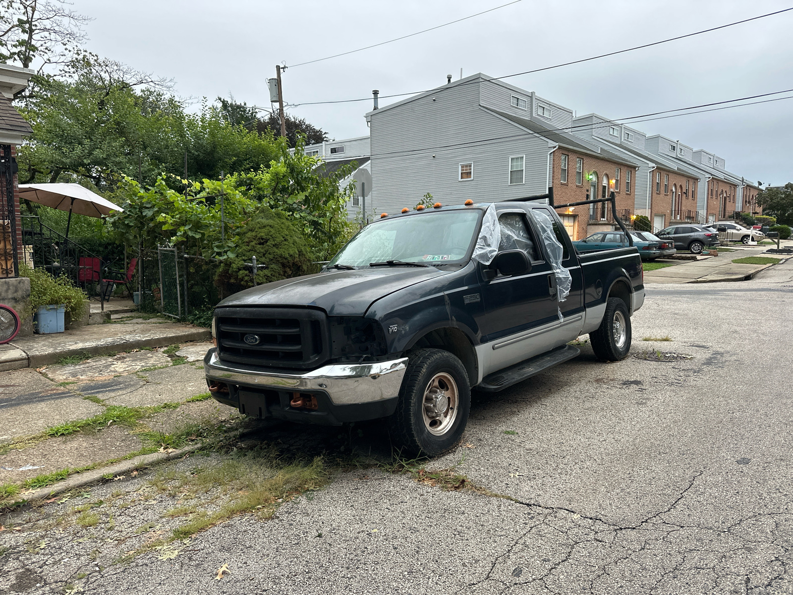 Photographic documentation of the work as submitted to the city's 311 record.