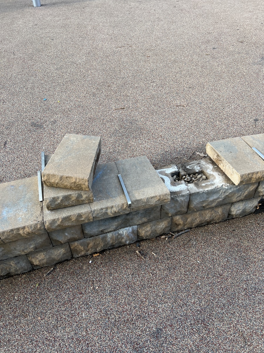 Photographic documentation of the work as submitted to the city's 311 record.