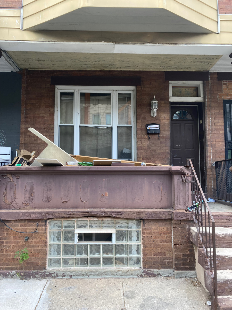 Photographic documentation of the work as submitted to the city's 311 record.