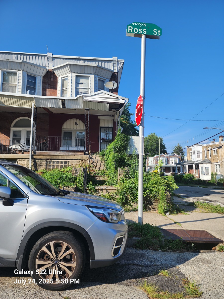 Photographic documentation of the work as submitted to the city's 311 record.
