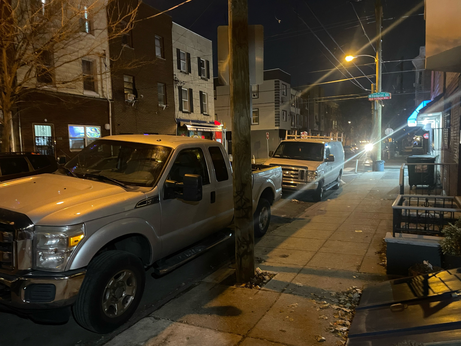 Photographic documentation of the work as submitted to the city's 311 record.