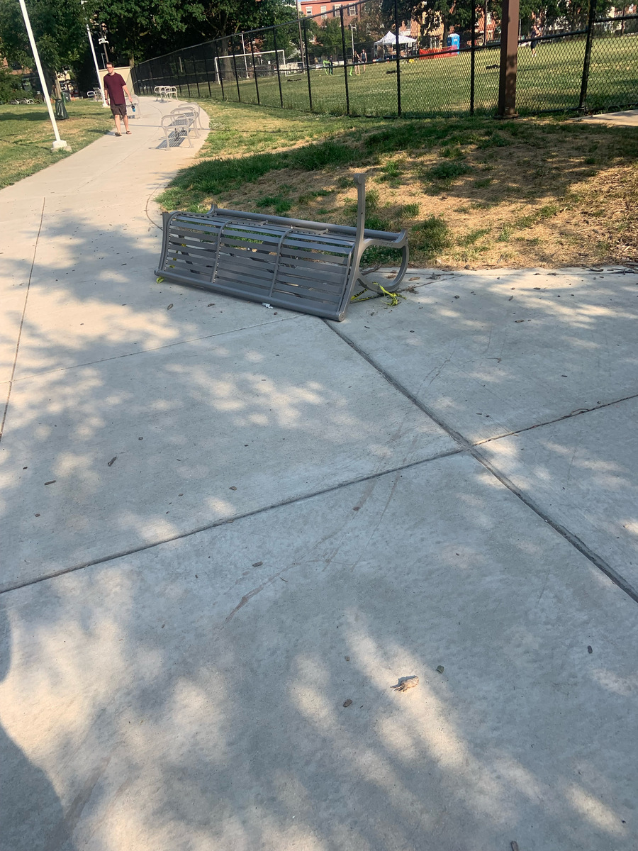 Photographic documentation of the work as submitted to the city's 311 record.