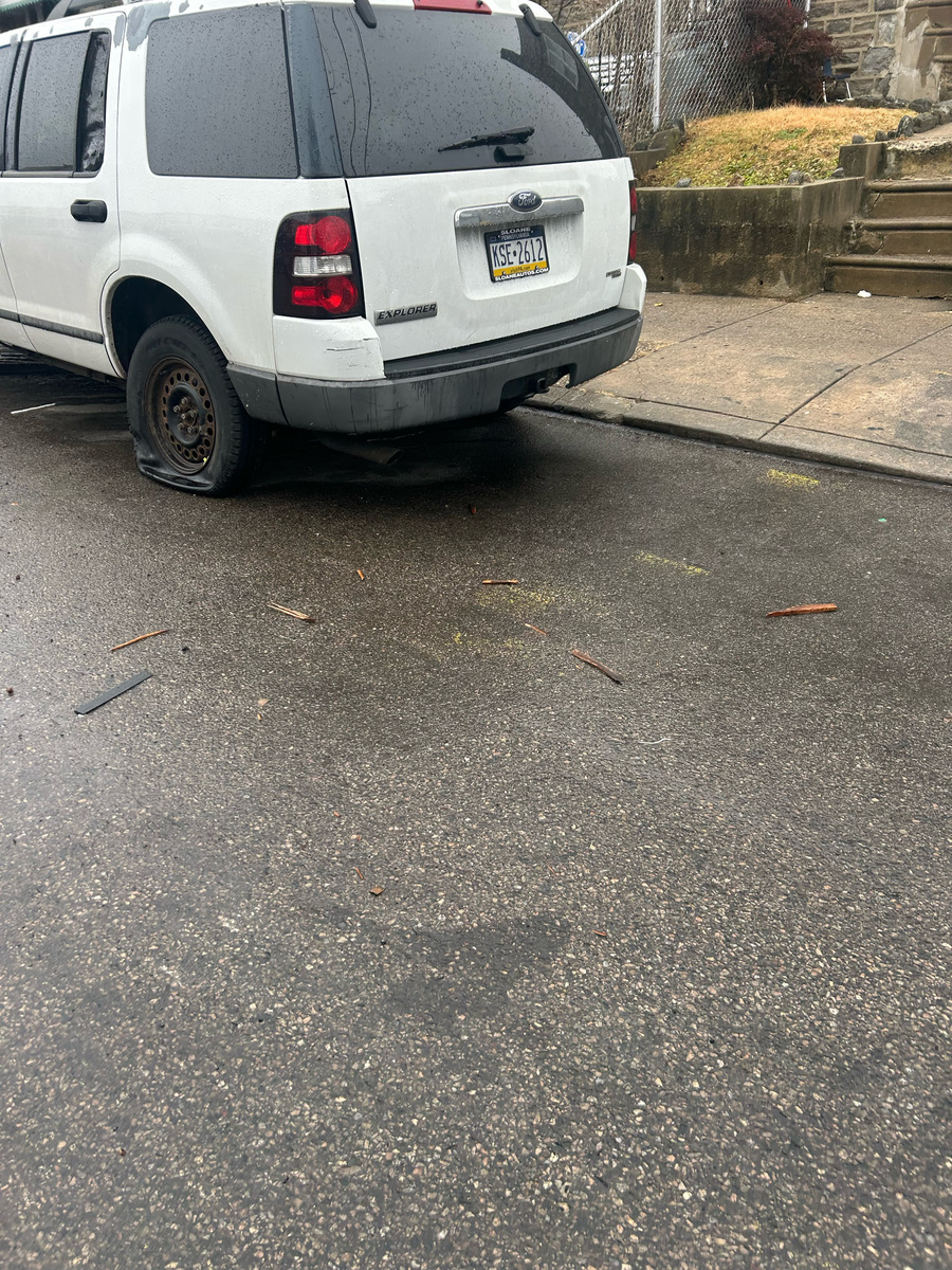 Photographic documentation of the work as submitted to the city's 311 record.