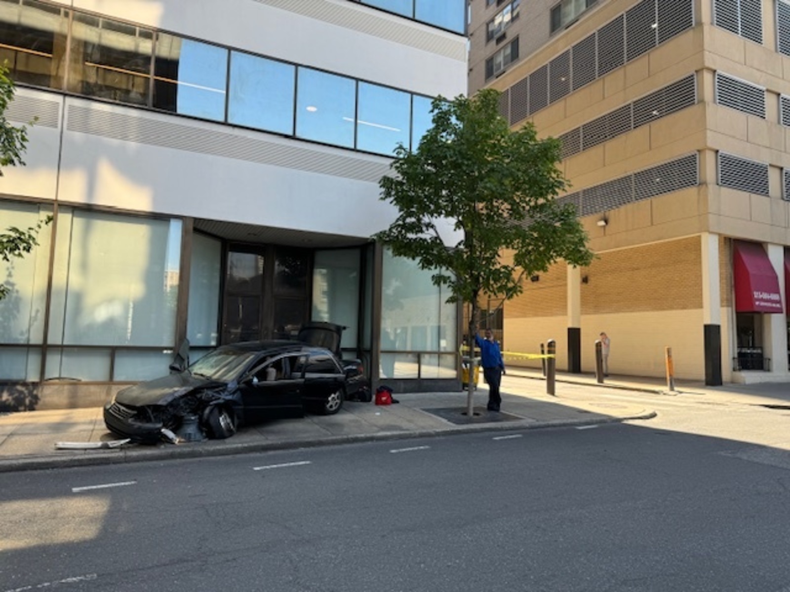 Photographic documentation of the work as submitted to the city's 311 record.