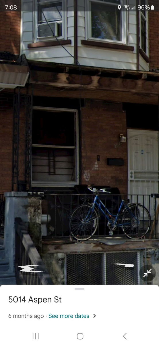 Photographic documentation of the work as submitted to the city's 311 record.