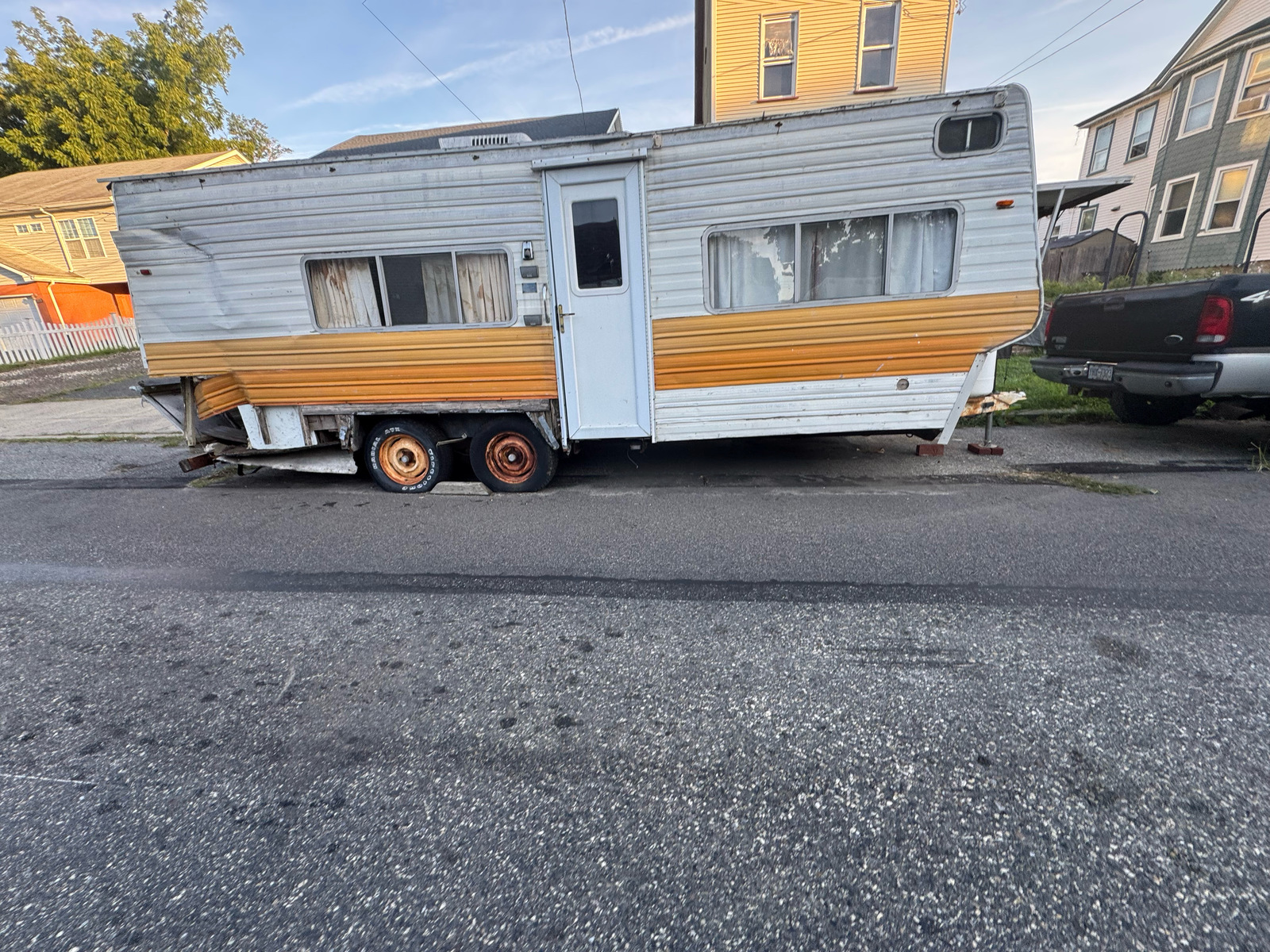 Photographic documentation of the work as submitted to the city's 311 record.