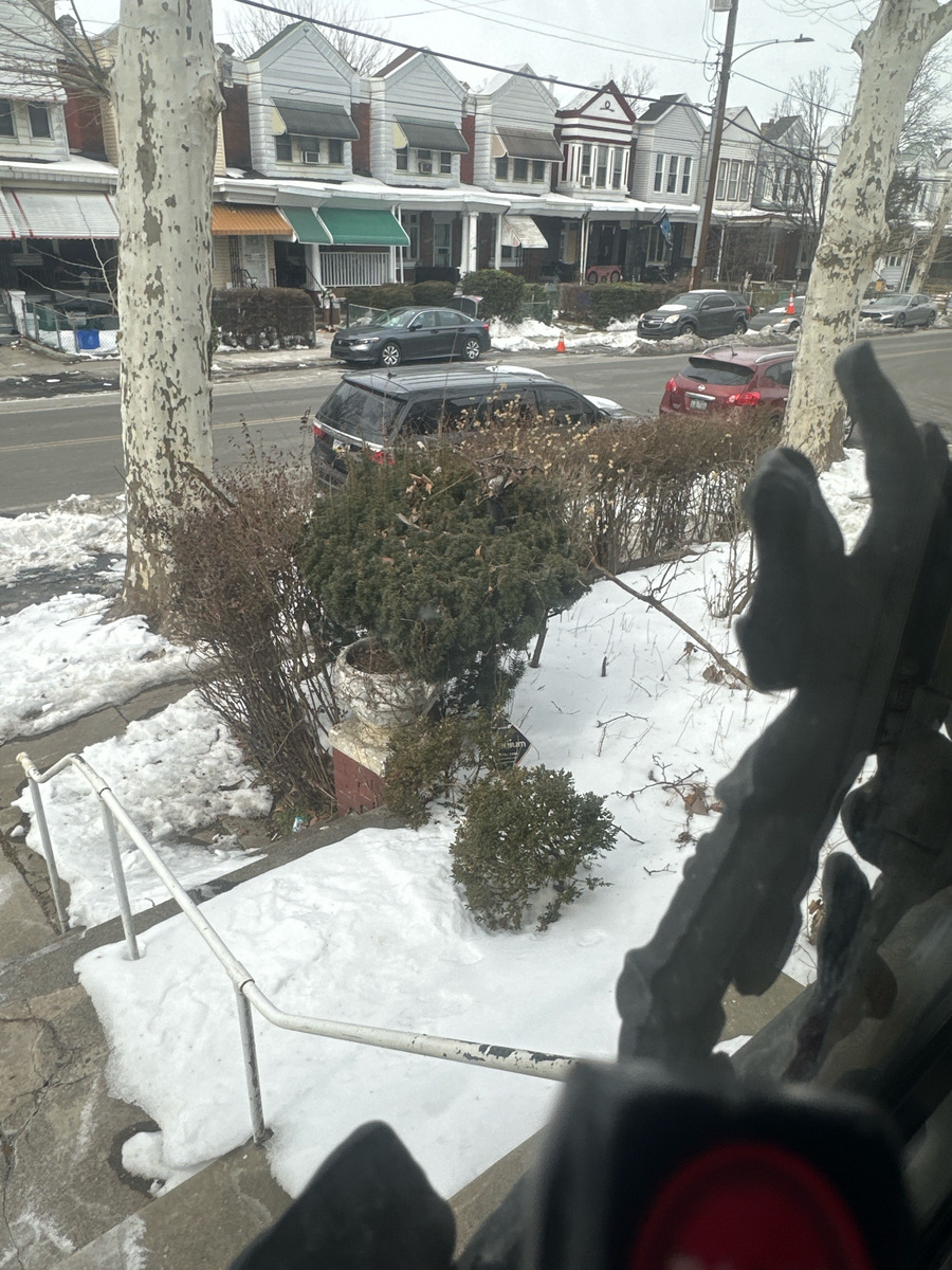 Photographic documentation of the work as submitted to the city's 311 record.