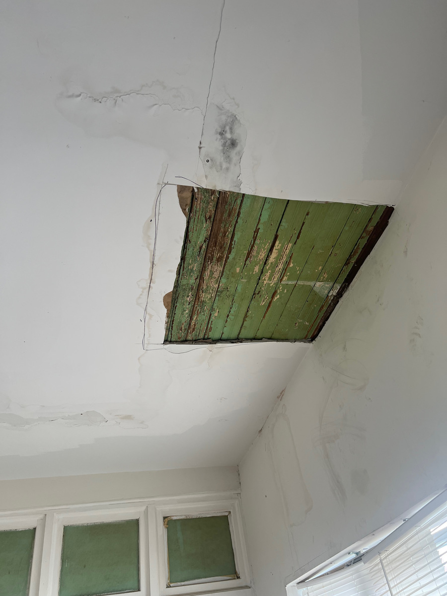 Photographic documentation of the work as submitted to the city's 311 record.